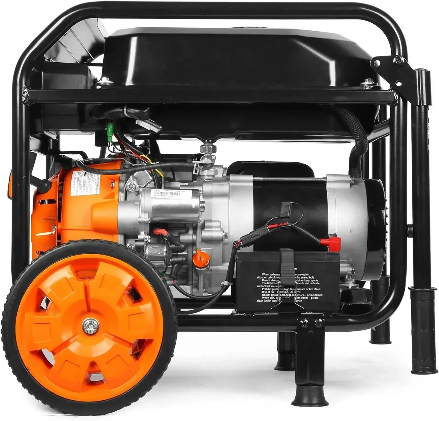WEN 5600-Watt Portable Generator, Electric Start, 224cc, Transfer-Switch and RV-Ready with CO Shutdown Sensor (GN5602X)