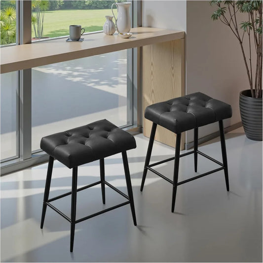 MKDK Modern Counter Height Bar Stools For Kitchen Islands