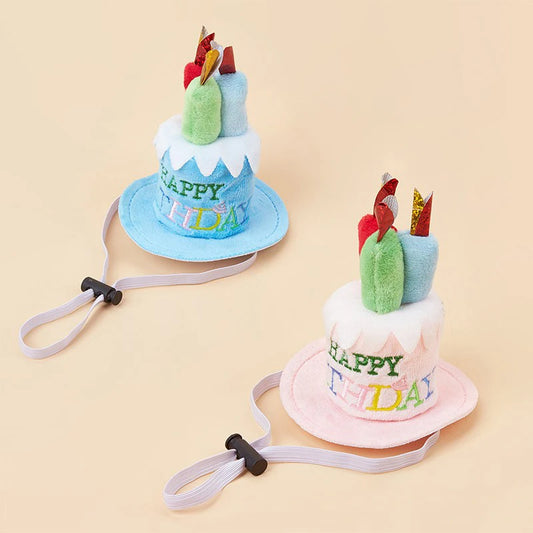 Fujian Cute Adjustable Pet Birthday Hat For Dogs Cats