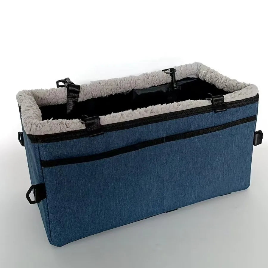 Breathable Nylon Outdoor Dog Car Kennel Carrier Bag Lightweight Front Seat Travel