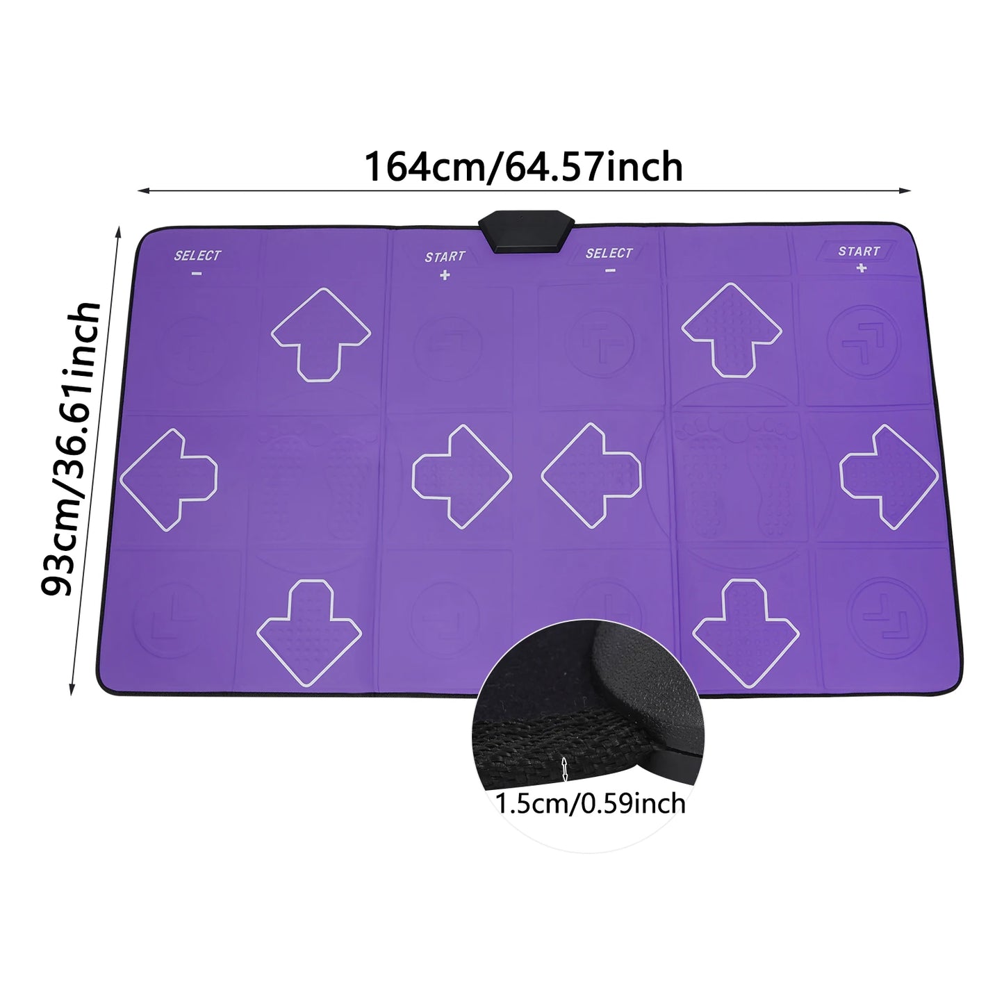 Interactive Dance Mat Floor Games Home Entertainment
