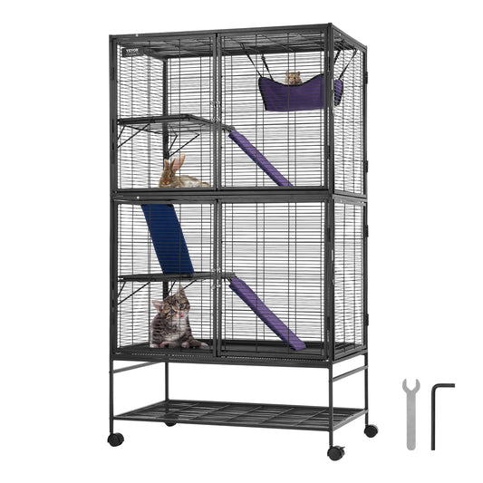 VEVOR Premium Critter Nation Cage On Wheels For Pets