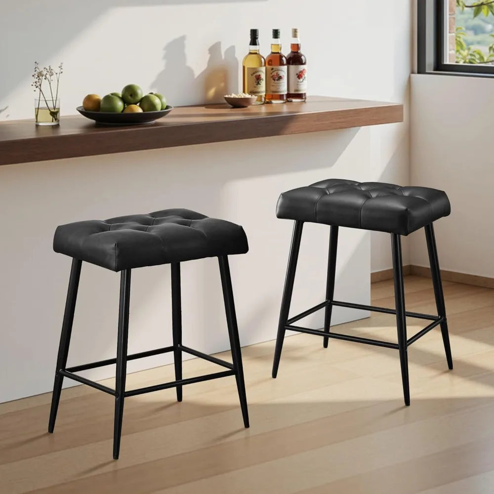 MKDK Modern Counter Height Bar Stools For Kitchen Islands