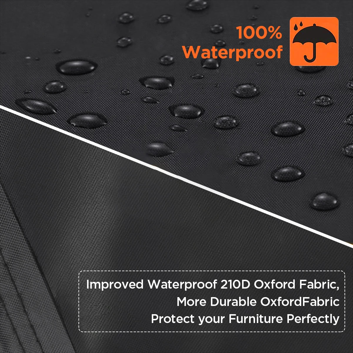 All Weather 210D Patio Cover For Tables And Chairs Outdoor