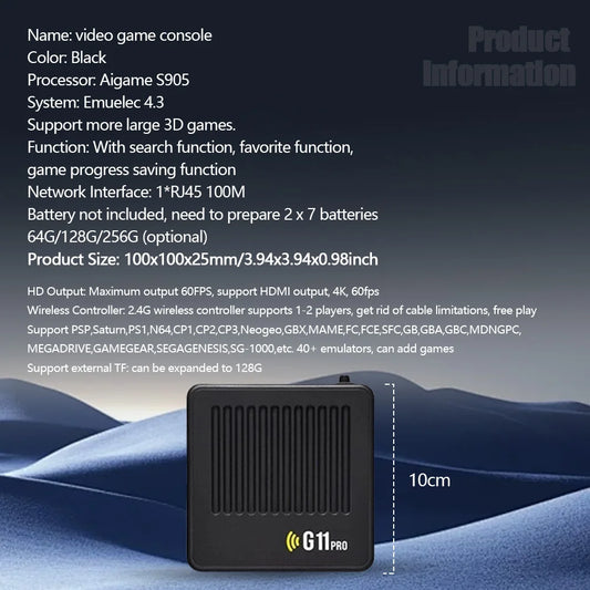 APWIKOGER G11 Pro Retro Game Box Console Bundle Edition