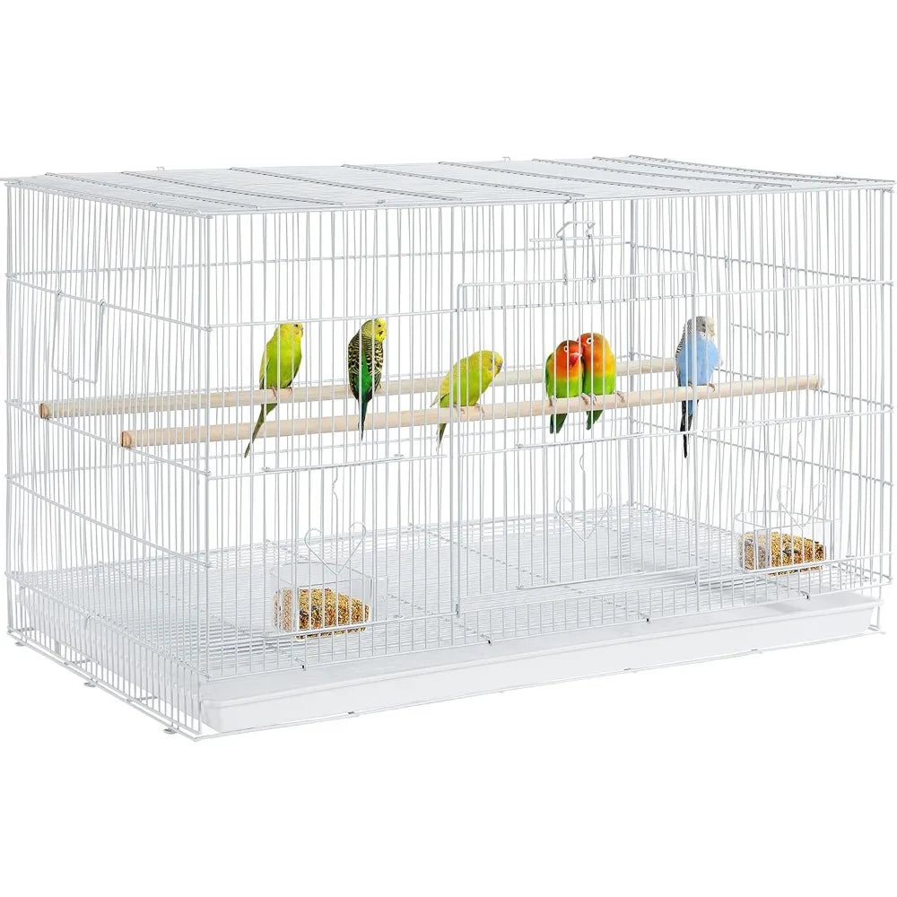 Stackable Flight Bird Cage for Parakeets and Small Birds
