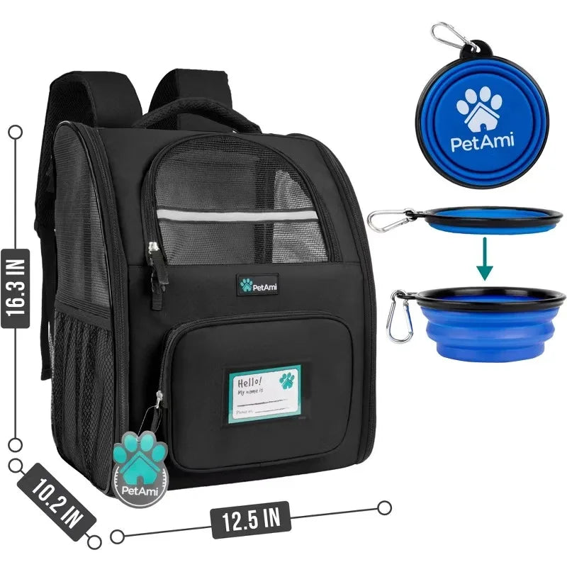 Airline Approved Pet Carrier Backpack For Dogs And Cats