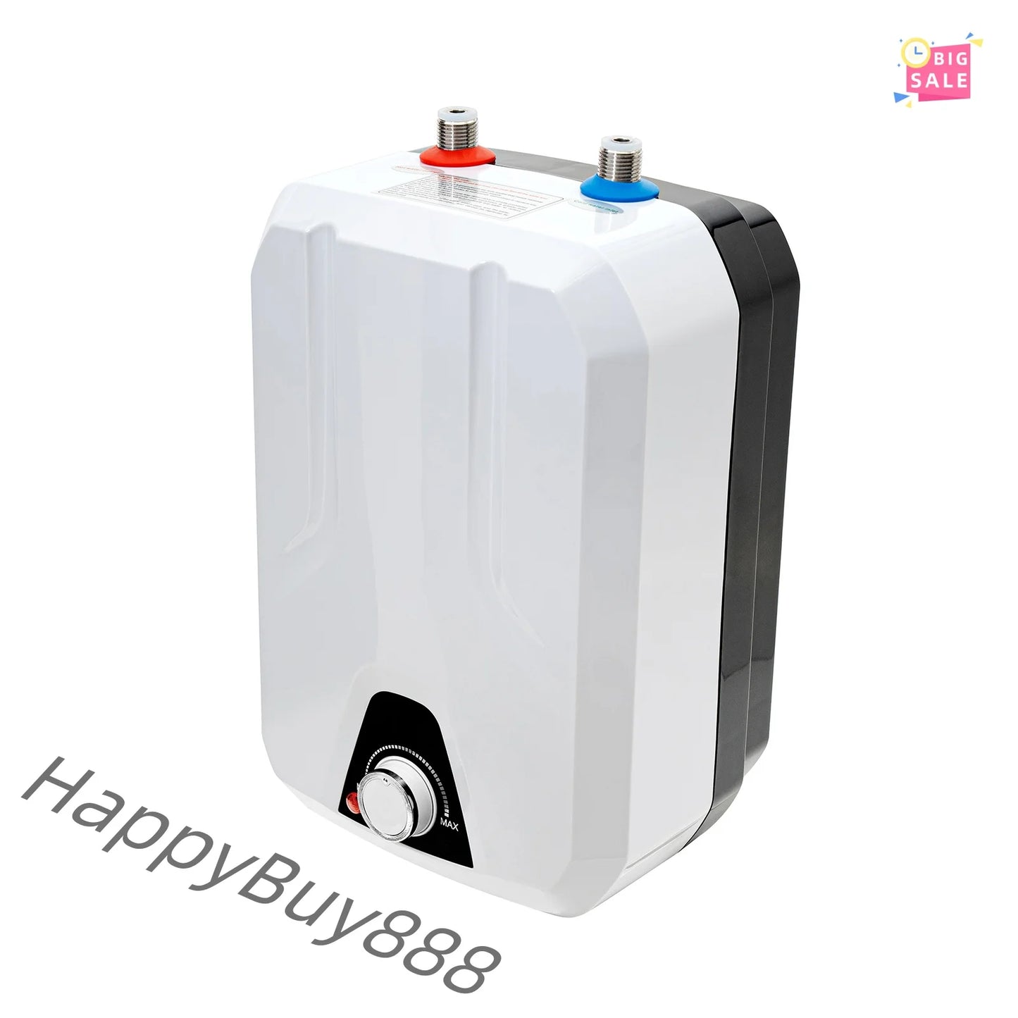 Electric Water Heater 6L Stainless Steel Tank Compact