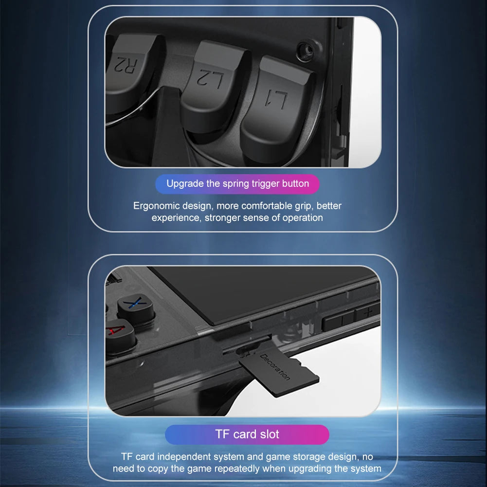 APWIKOGER R36MAX Retro Gaming Console Portable Handheld