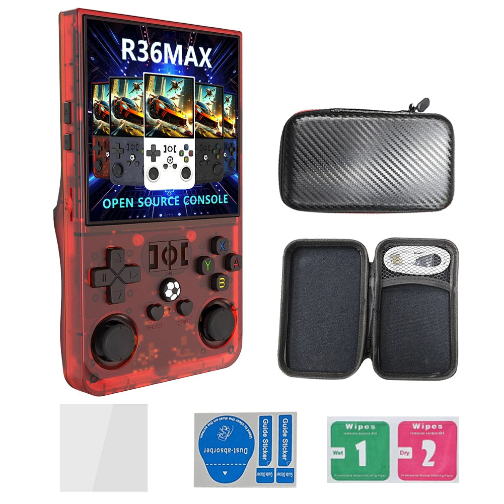 APWIKOGER R36MAX Retro Gaming Console Portable Handheld