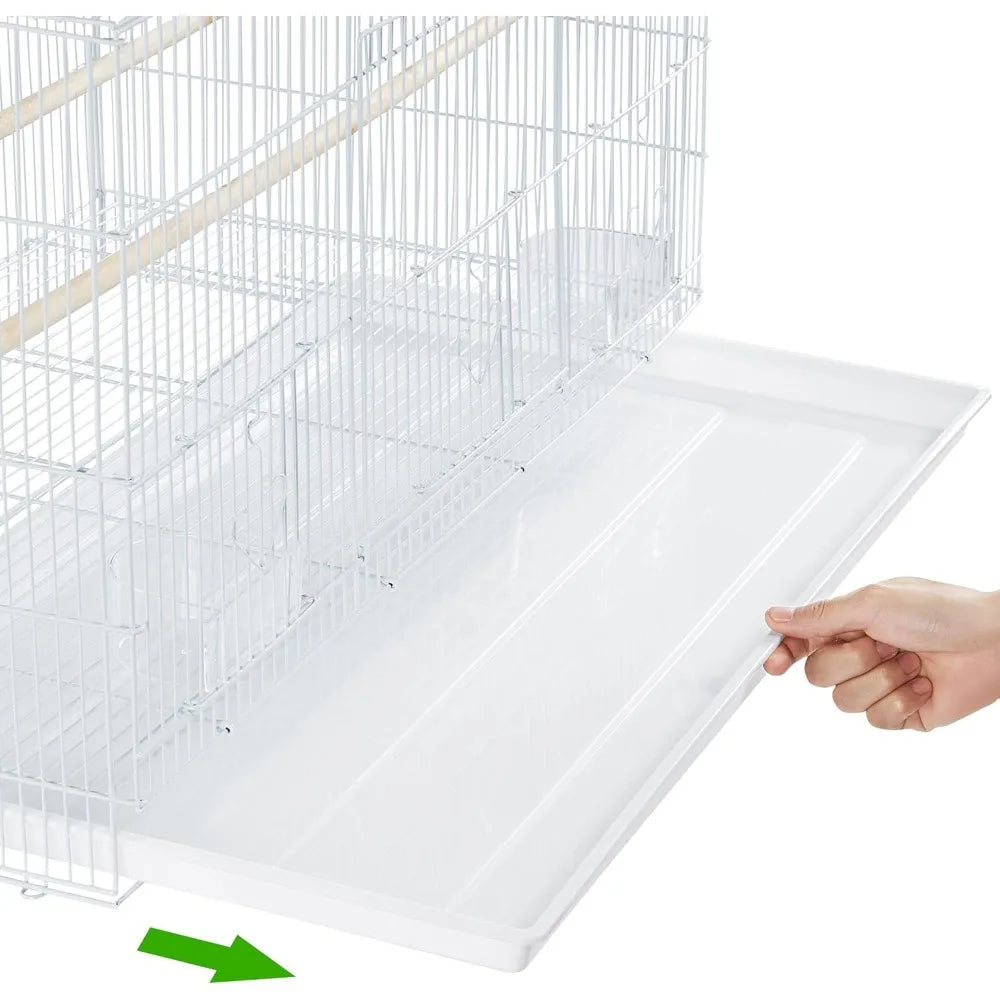 Stackable Flight Bird Cage for Parakeets and Small Birds