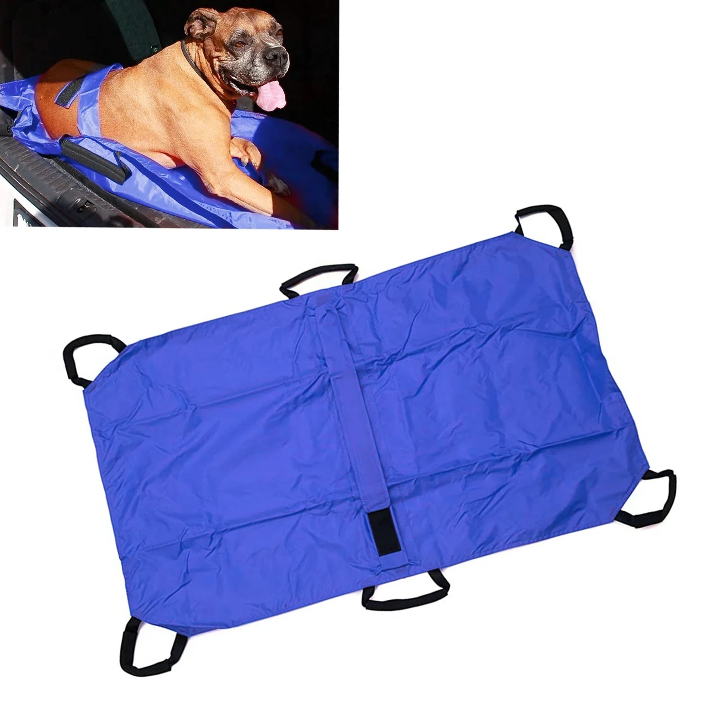 Bymaocar Pet Transport Stretcher Nylon Anti Bite For Pets