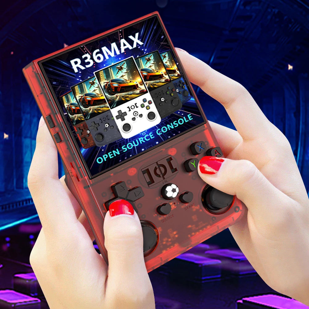 APWIKOGER R36MAX Retro Gaming Console Portable Handheld