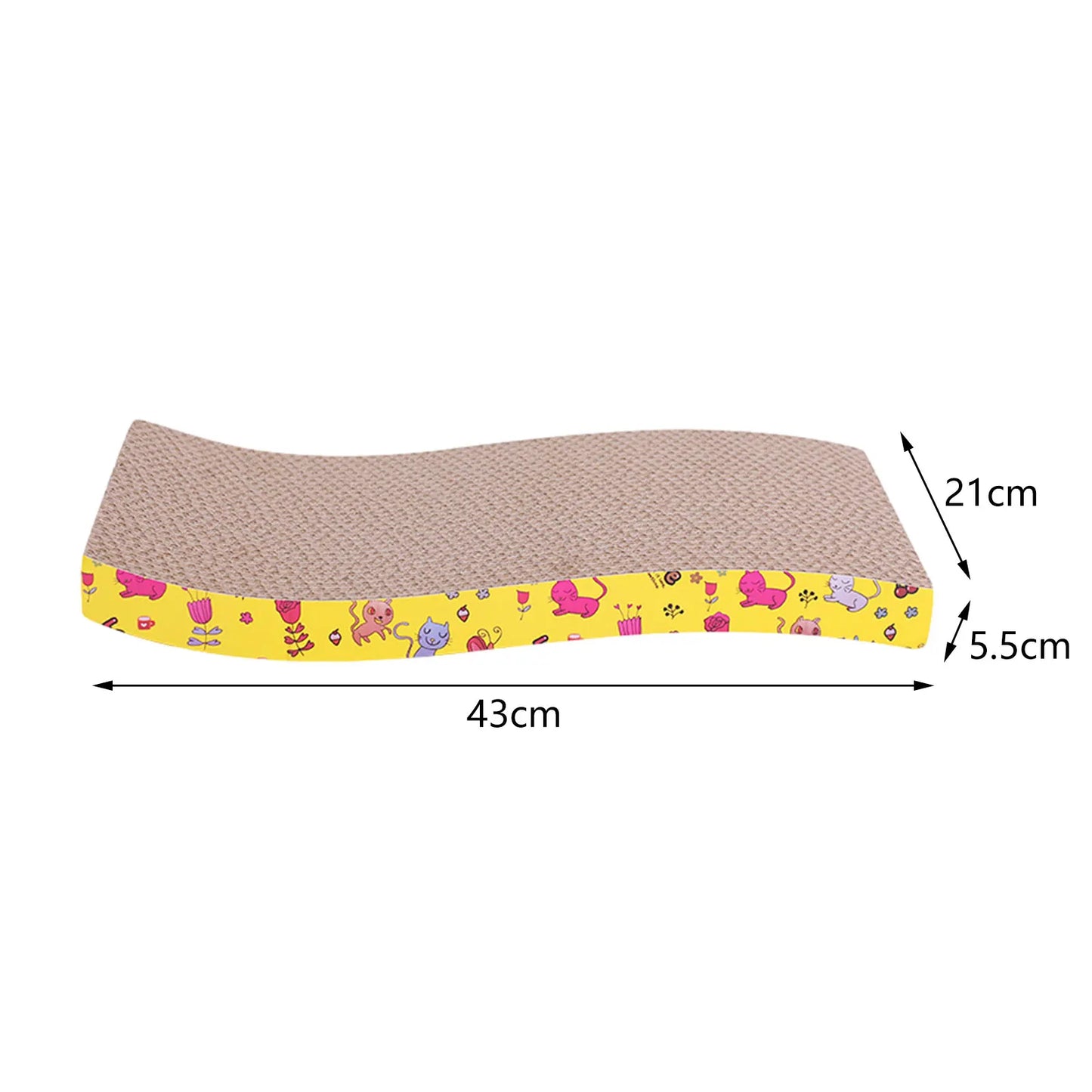 Homyl Cat Scratching Pads Cardboard For Indoor Cats