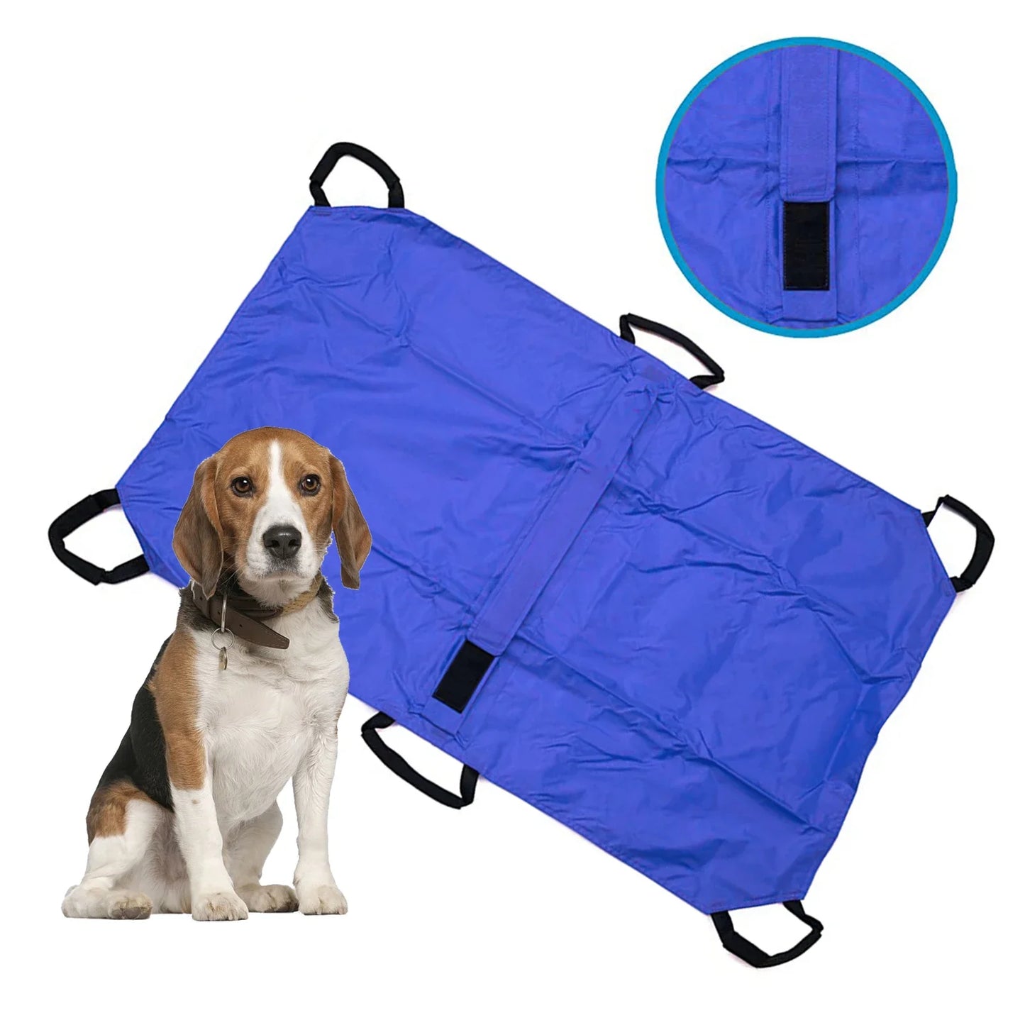 Bymaocar Pet Transport Stretcher Nylon Anti Bite For Pets