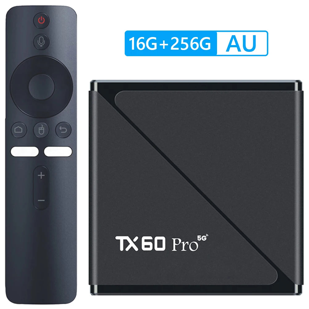 APWIKOGER Android TV Box Pro Dual WiFi Media Player