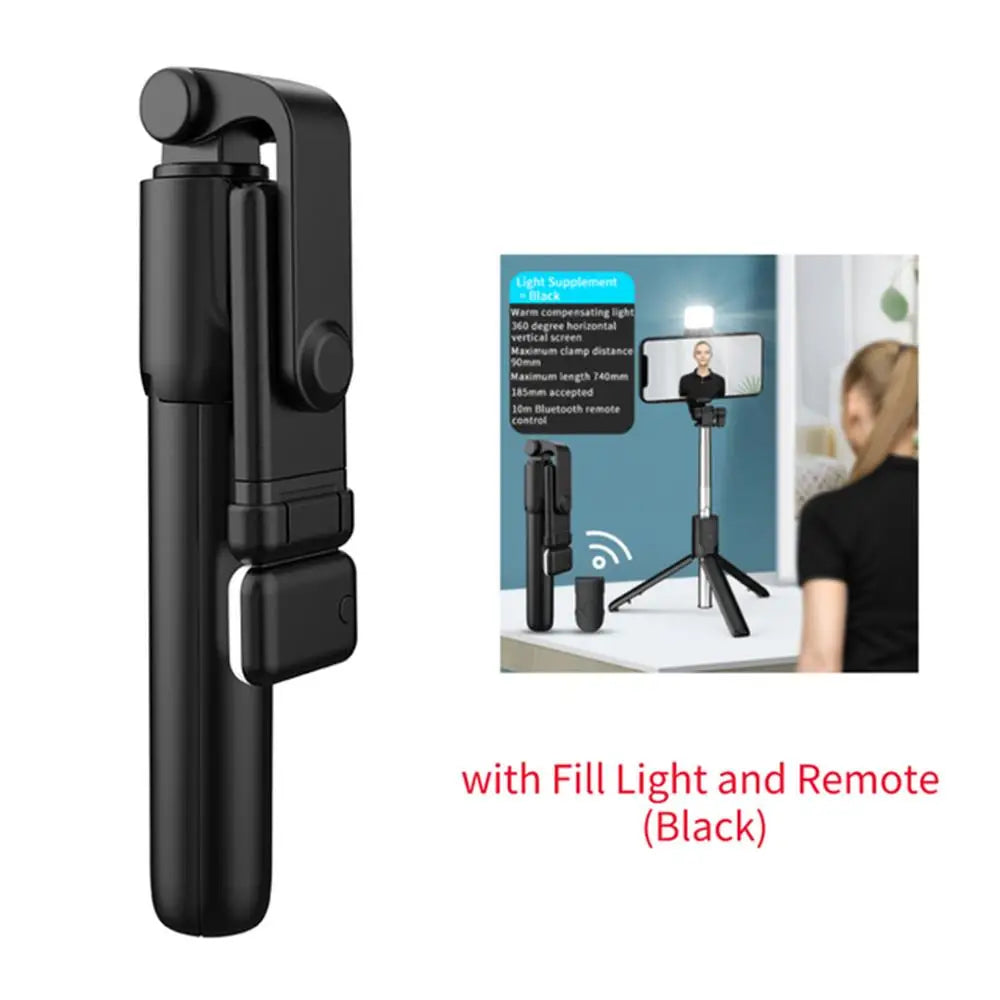 AILEHKUO Portable Bluetooth Selfie Stick Tripod With Remote