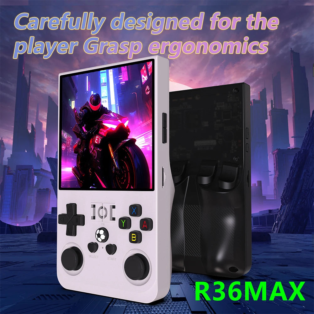 APWIKOGER R36MAX Retro Gaming Console Portable Handheld