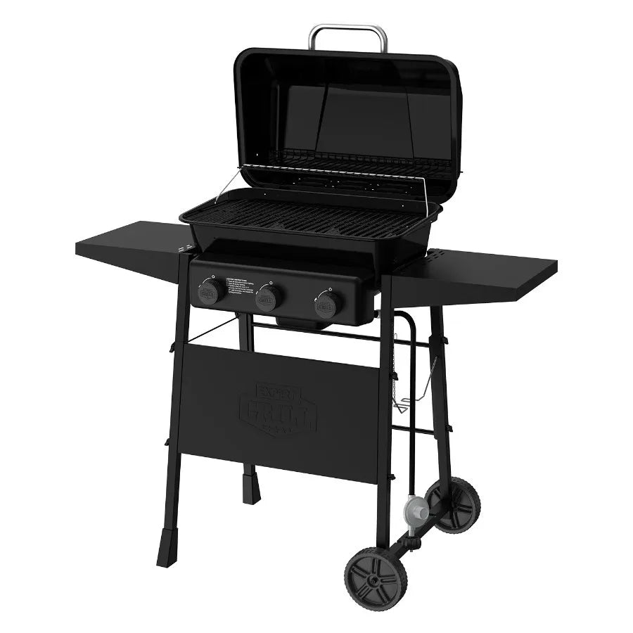 Expert Grill 3 Triple-Burner Propane with All-Weather-Ready Precision-Heat Grates