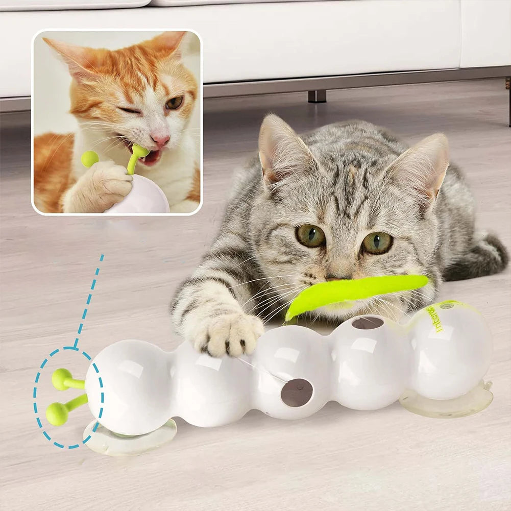 APWIKOGERCN Teasing Cat Toy Motion Activated Kitten