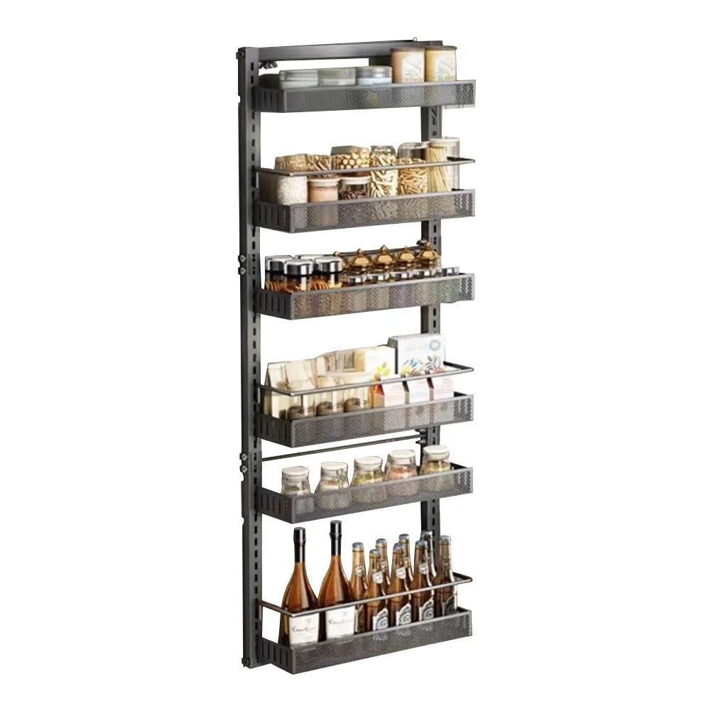 TWISTER.CK Over-The-Door Pantry Organizer 6-Tier Kitchen Bathroom Storage RackSystem