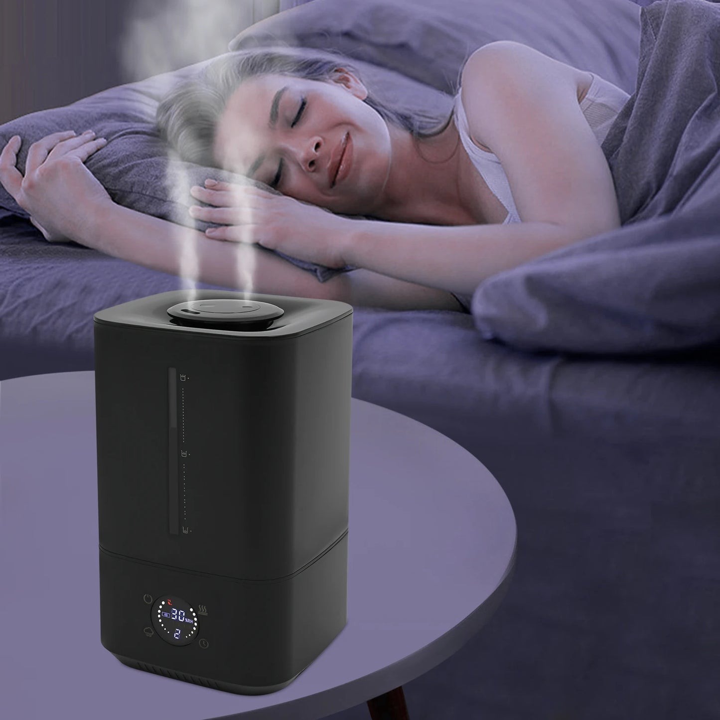 Sweetmile Cold And Warm Mist Humidifier For Home Use