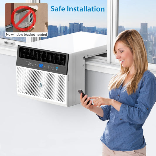 Acekool HighEfficiency Window Air Conditioner EnergySaving CoolingSystem ForMediumSpaces HomeUse