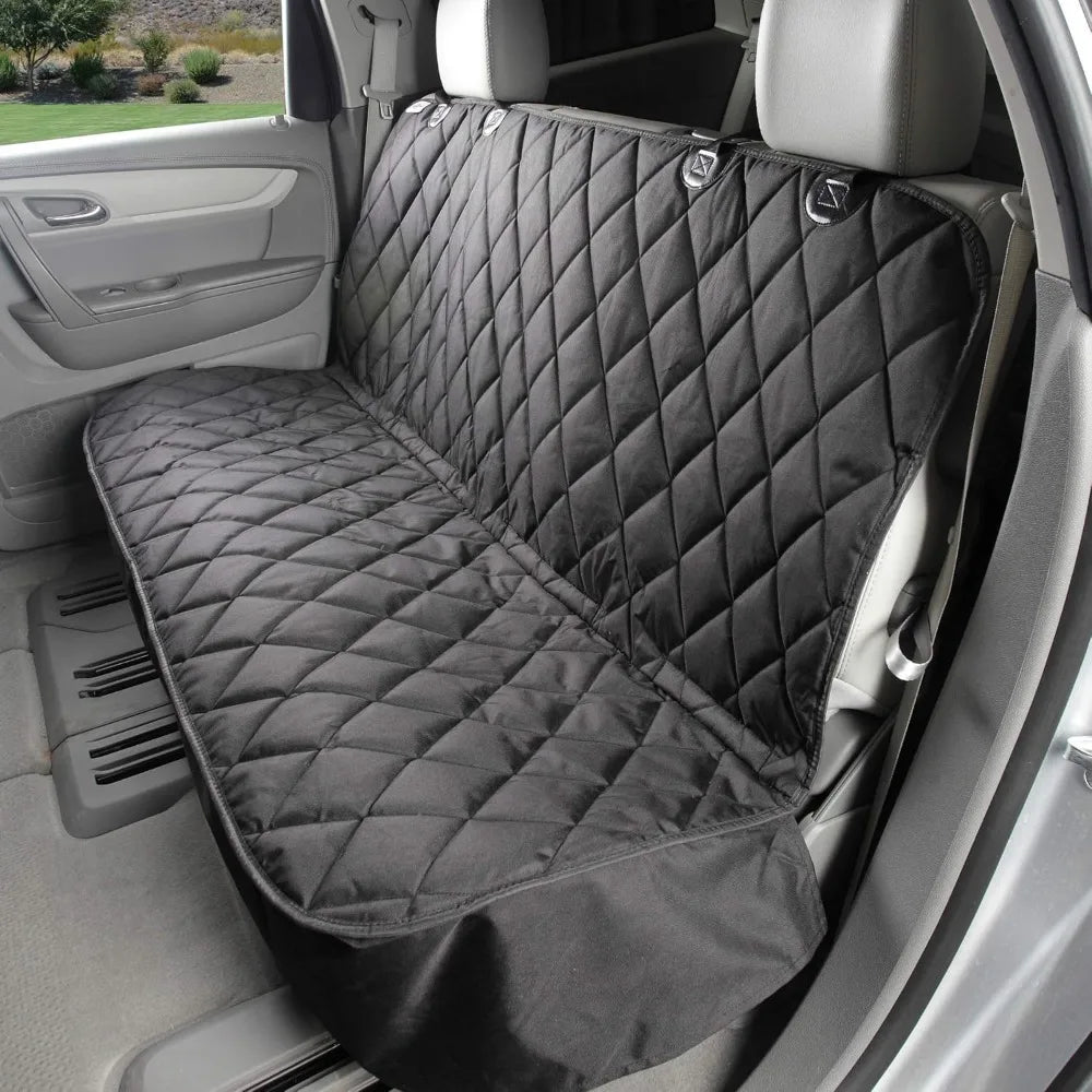 4Knines LLC Back Seat Pet Cover For Dogs Non Slip Waterproof