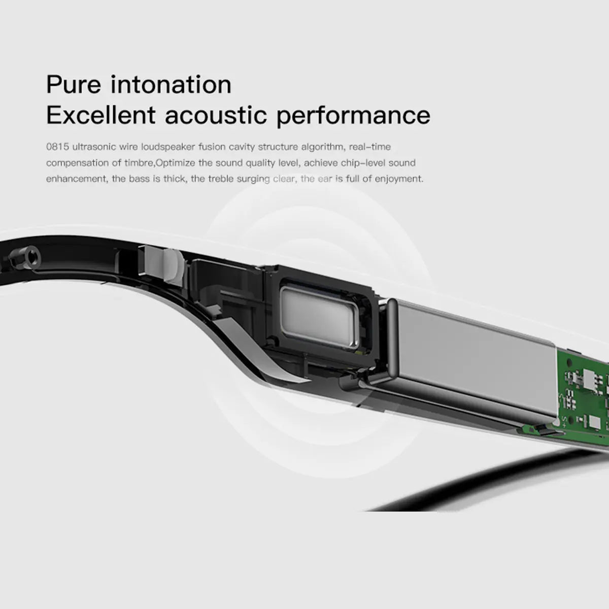 Fecoul Smart Glasses With Auto Dimming Lenses And Audio