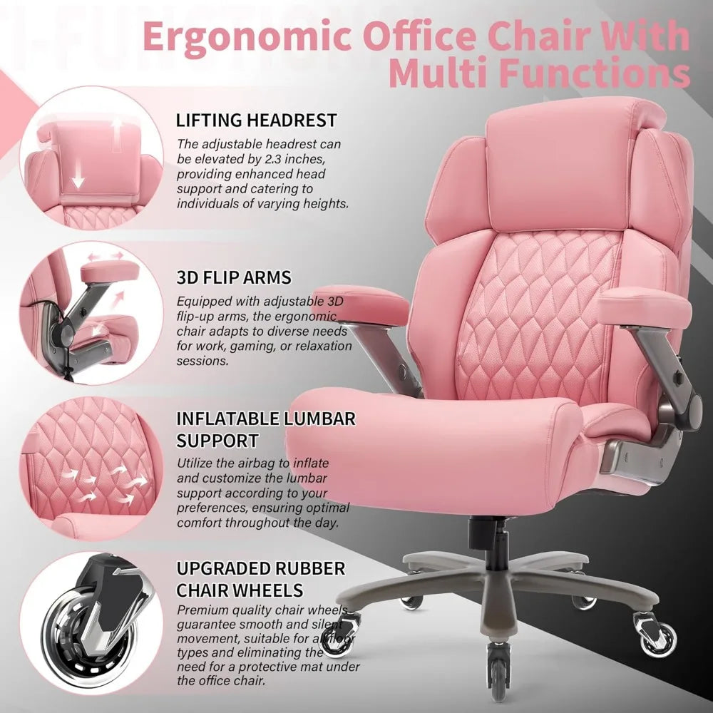 Big And Tall Office Chair 700lb Capacity With Lumbar