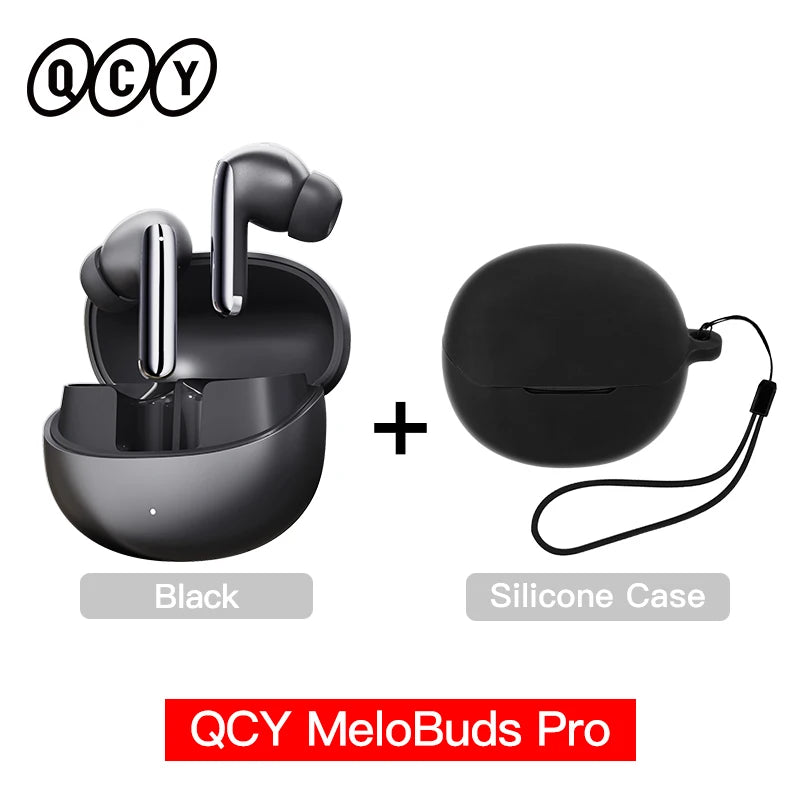 QCY MeloBuds Pro 46dB ANC Hi Res LDAC Bluetooth 5.3