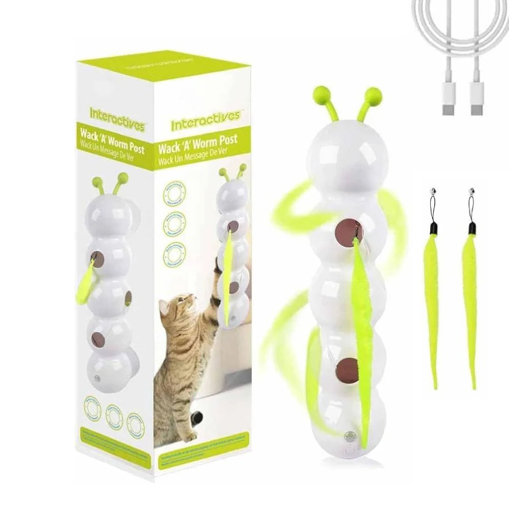 APWIKOGERCN Teasing Cat Toy Motion Activated Kitten