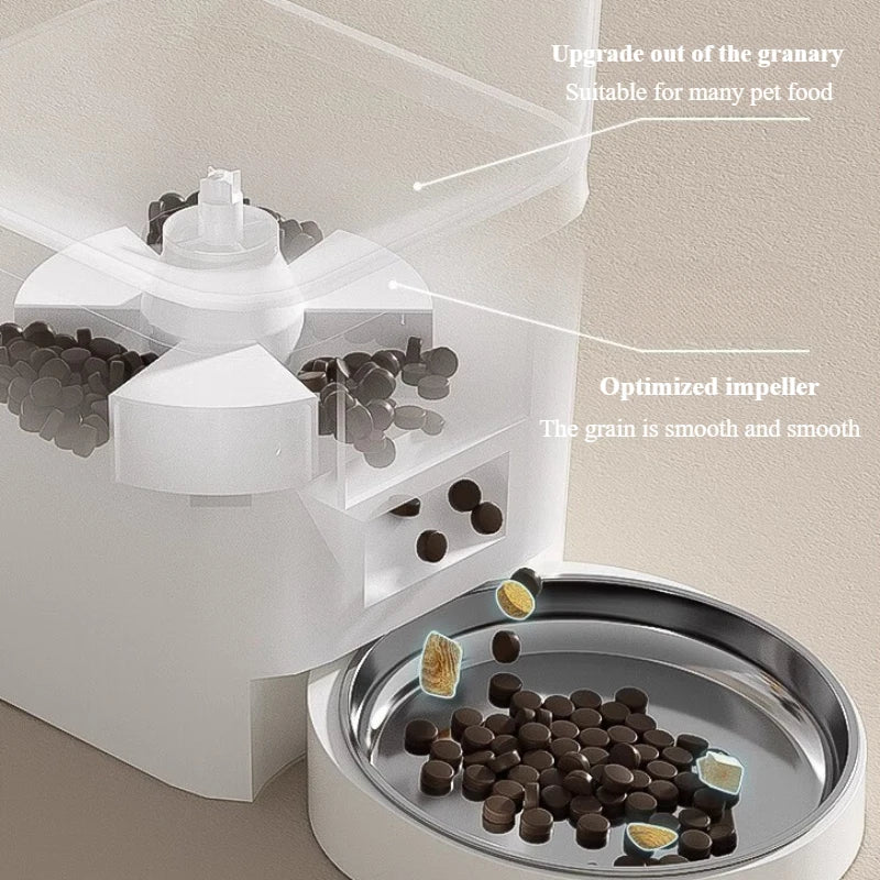 Hign-concerned Automatic Pet Feeder With Camera And WiFi