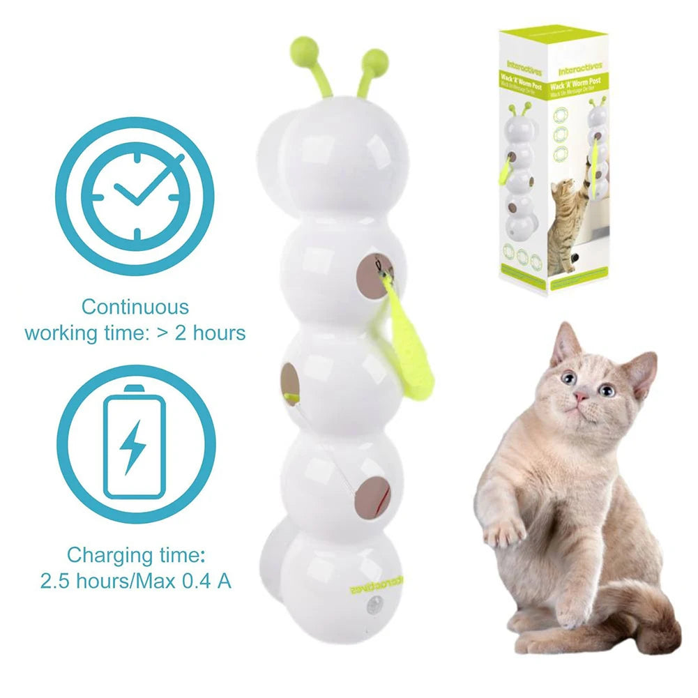 APWIKOGERCN Teasing Cat Toy Motion Activated Kitten