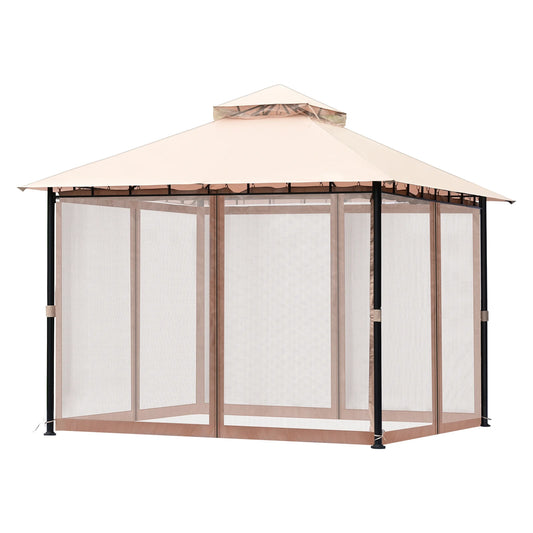 SucceBuy Portable Gazebo Outdoor Shelter Canopy Frame