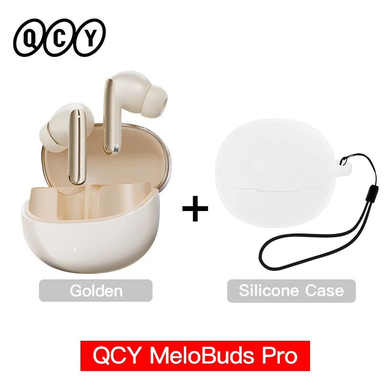 QCY MeloBuds Pro 46dB ANC Hi Res LDAC Bluetooth 5.3