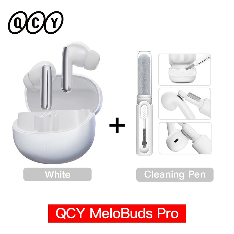 QCY MeloBuds Pro 46dB ANC Hi Res LDAC Bluetooth 5.3